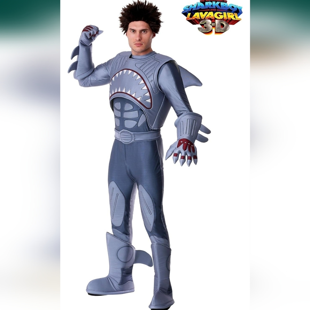 Men's Large Sharkboy costume